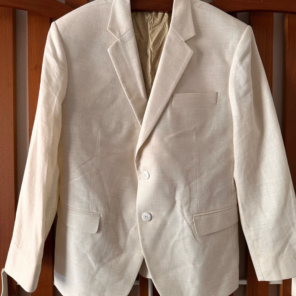 Cream Suit Blazer